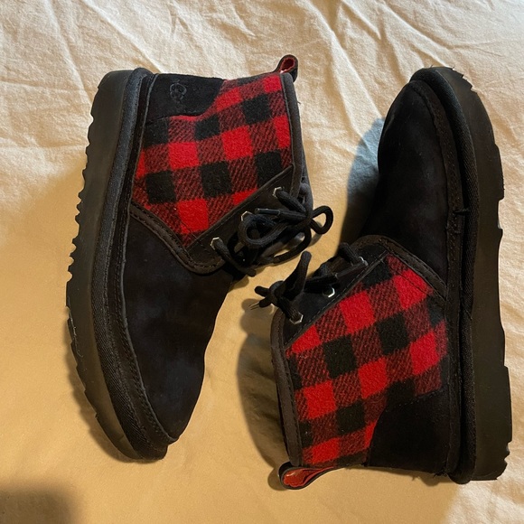 Buffalo Plaid Ugg Boots - Picture 2 of 4